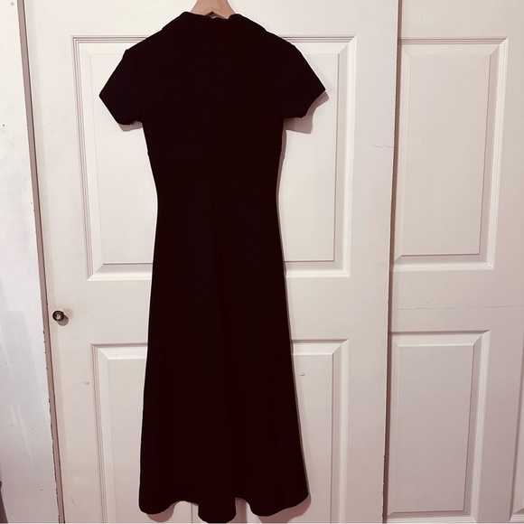 Vintage | Dress | Express Collared Jersey Dress - Picture 7 of 8